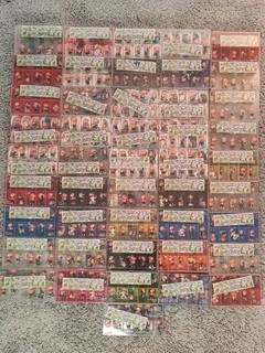 Üei 46 set completi Bill Body 1993 in scatole assortite 1 raccolta BPZ ciascuno