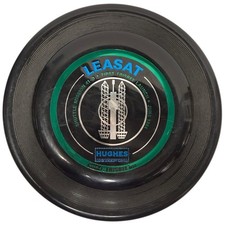 Vintage 1984 Frisbee Disc Hughes Aerospace Leasat Space First Shuttle Launch Bl