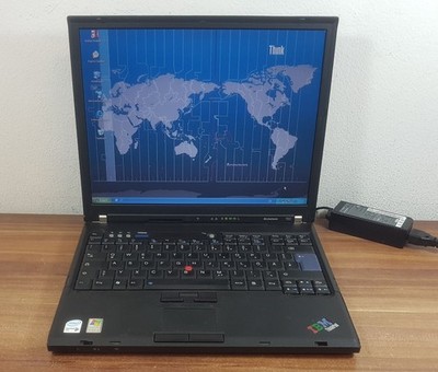Kult Notebook Lenovo Thinkpad T60 Intel T2300 1,66GHz 2GB 60GB Wlan DVDRW WinXP