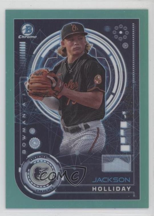 2024 Bowman Bowman AI Aqua Refractor /125 Jackson Holliday #BAI-6 07lk