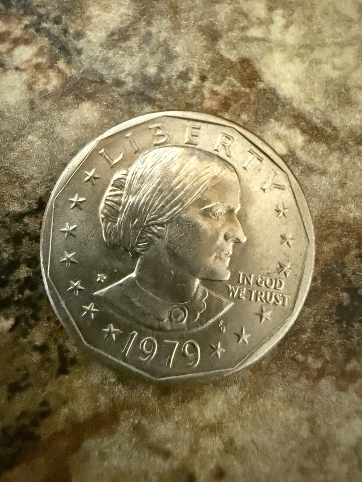 1979 Susan B. Anthony US Dollar Coin P Mint Mark - Image 3 of 4