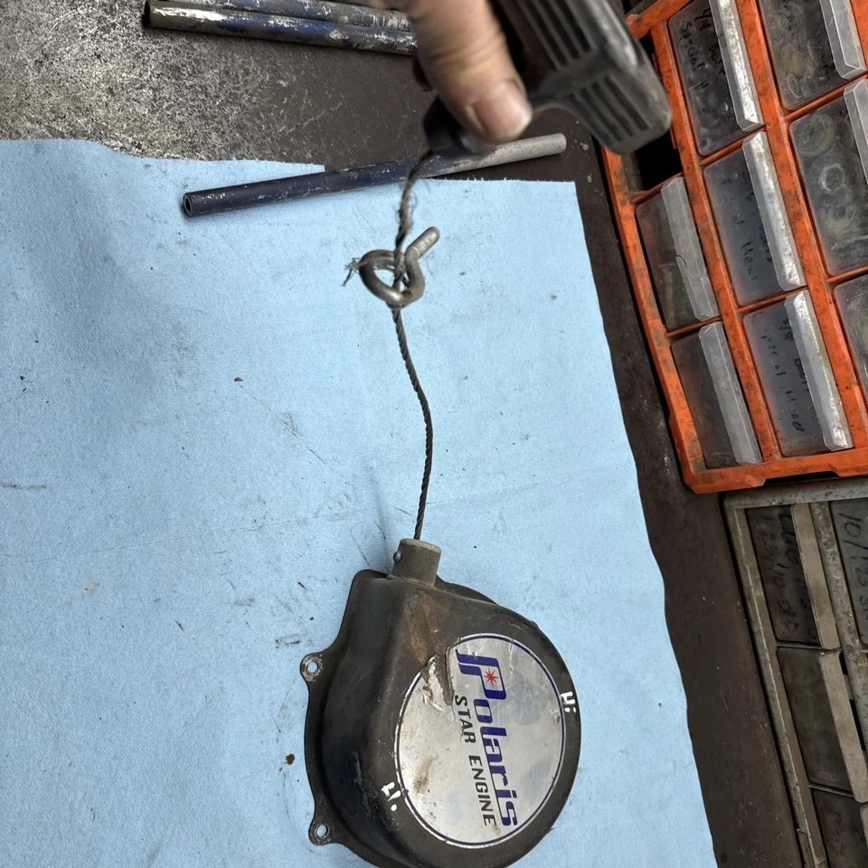 Moto de nieve vintage años 70 Polaris Colt 250 295 340 retroceso motor Foto 3 de 4