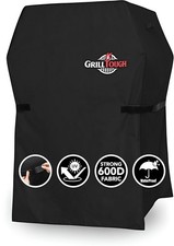 30" Waterproof BBQ Grill Cover, Weather & UV Resistant, Fits Weber, Genesis, ...