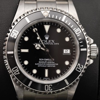 Rolex Sea-Dweller 16600 4000 ''Swiss Only'' Dial 40mm Steel Watch