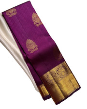 Designer Bridal Silk Saree Blouse Bollywood South Indian Party Wear Sari