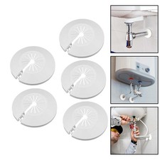 Ensemble de garniture de couvercle de tuyau en plastique premium 5 pièces 0 59