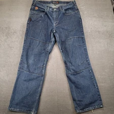 HAWX FR Work Gear Jeans Mens 36x32 Blue Denim Flame Resistant