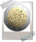 2 EURO *** Letland 2022 Lettonie *** Banque - Nationale Bank  !!!