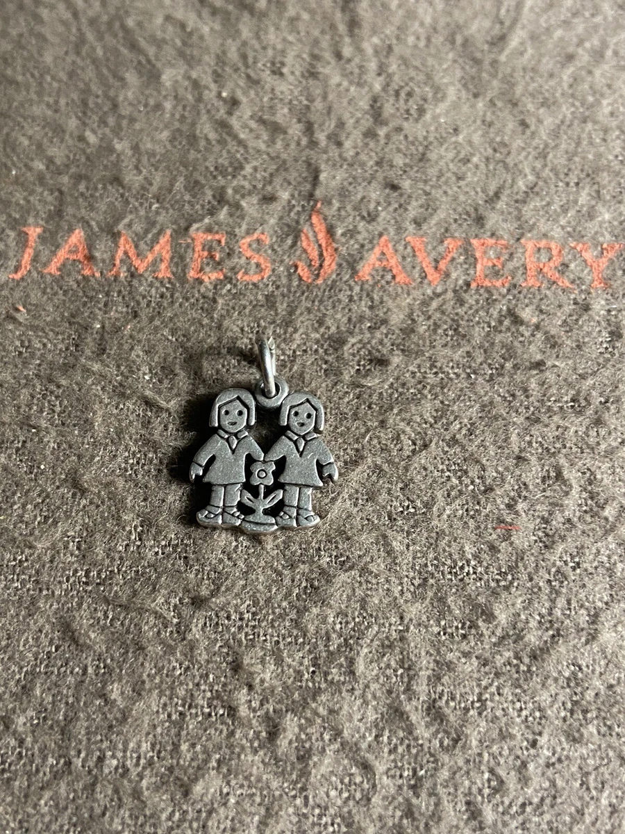 James Avery Retired Girl Boy Kids Children Charm Sterling Silver | eBay