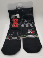 DISNEY Parks Star Wars 1 Dad Darth Vader Helmut Socks Jedi New Tags Free Ship