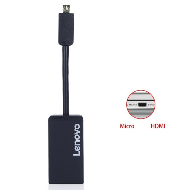 100 Lenovo Micro HDMI to VGA / HDMI Converter Adapter For Lenovo YOGA