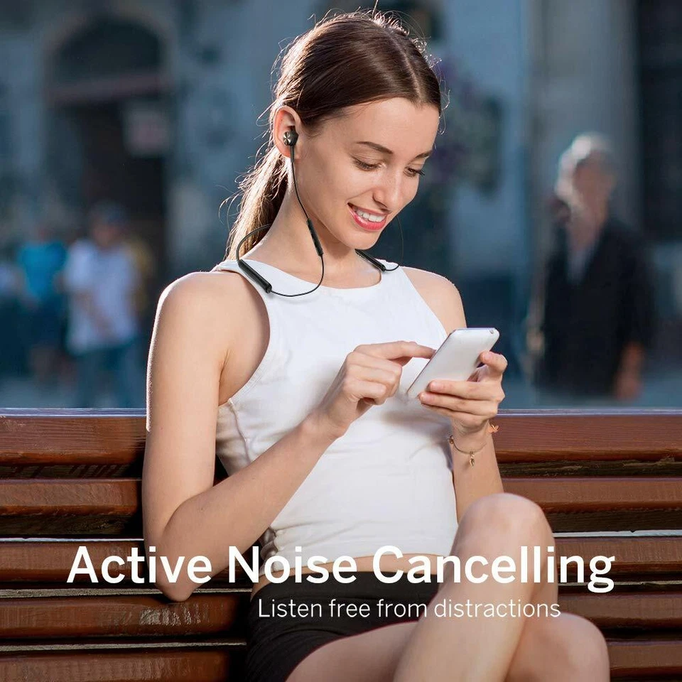 Auriculares TaoTronics BH042 ANC Actice Cancelación de Ruido Banda para el Cuello IPX5 Bluetooth 5.0 Foto 2 de 4