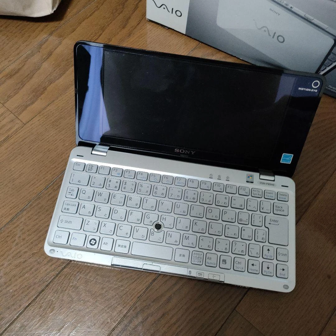 SONY VAIO type P VGN-P90HS SSD64GB Atom Z530 1.60GHz Onyx black JUNK
