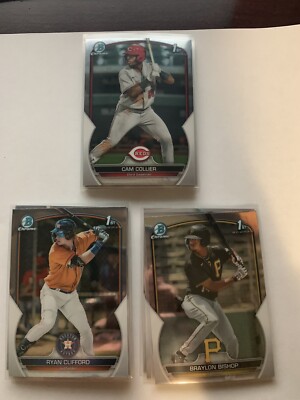 2023 Bowman Chrome Prospects BCP-# Pick Your Card - 1st bowman