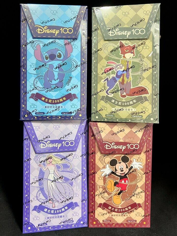 中国版】Card Fun Disney 100th Joyful 24ボックス 中国版】Card Fun