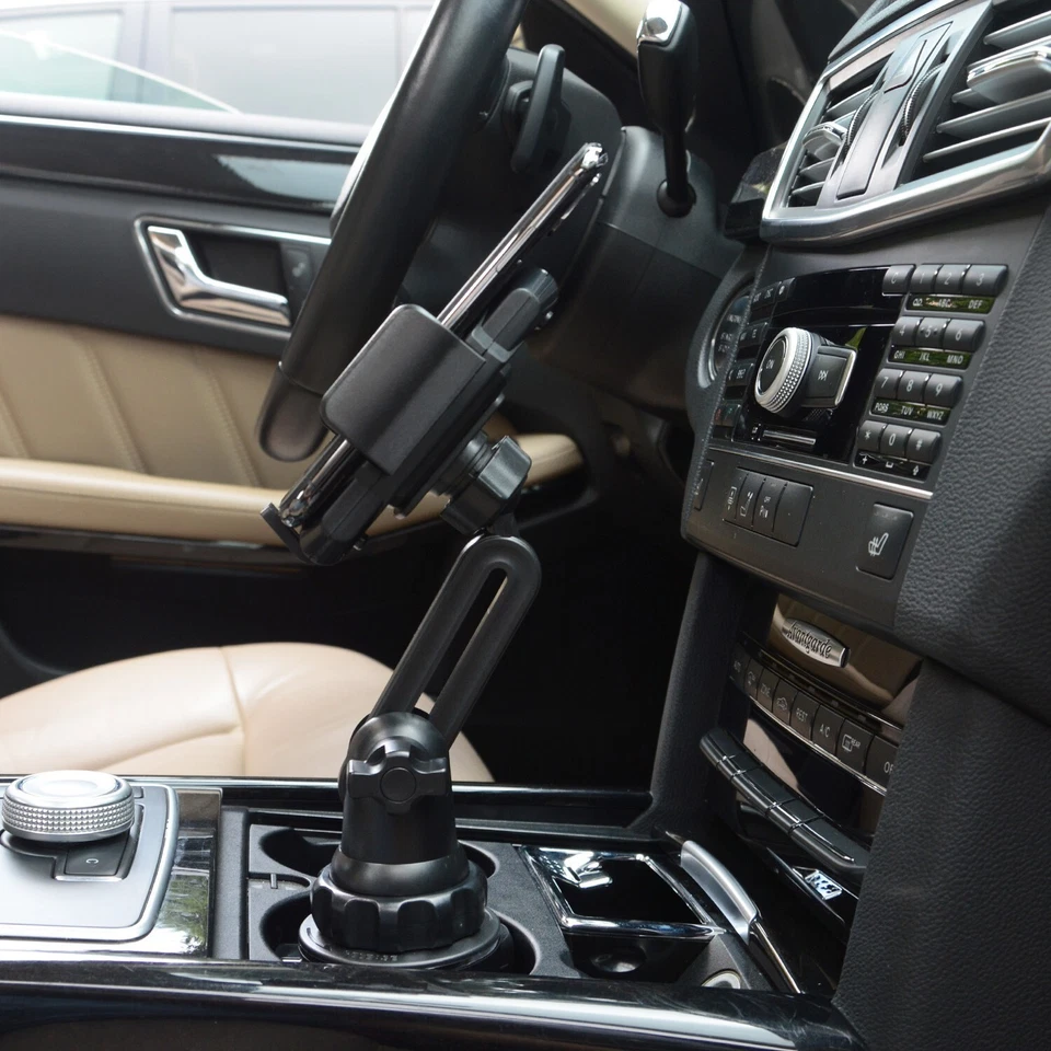 Universal 360° Adjustable Car Mount Cup Stand Cradle Holder For Cell Phone  - image 3 of 4