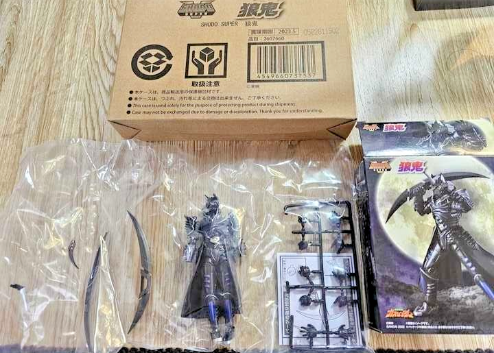 Bandai SHODO SUPER Hyakuju Sentai Gaoranger ROUKI 100mm Figure