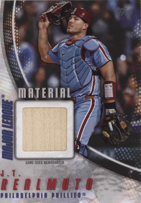 topps J.T.リアルミュート auto99シリ On-Card Auto-Relic # to 99 - J.T. Realmuto - 2022 MLB TOPPS