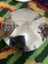 [BOSS Motorsports] Wheel Center Cap - Chrome, Snap-In, 95 mm (PN: 3156) 1 Piece