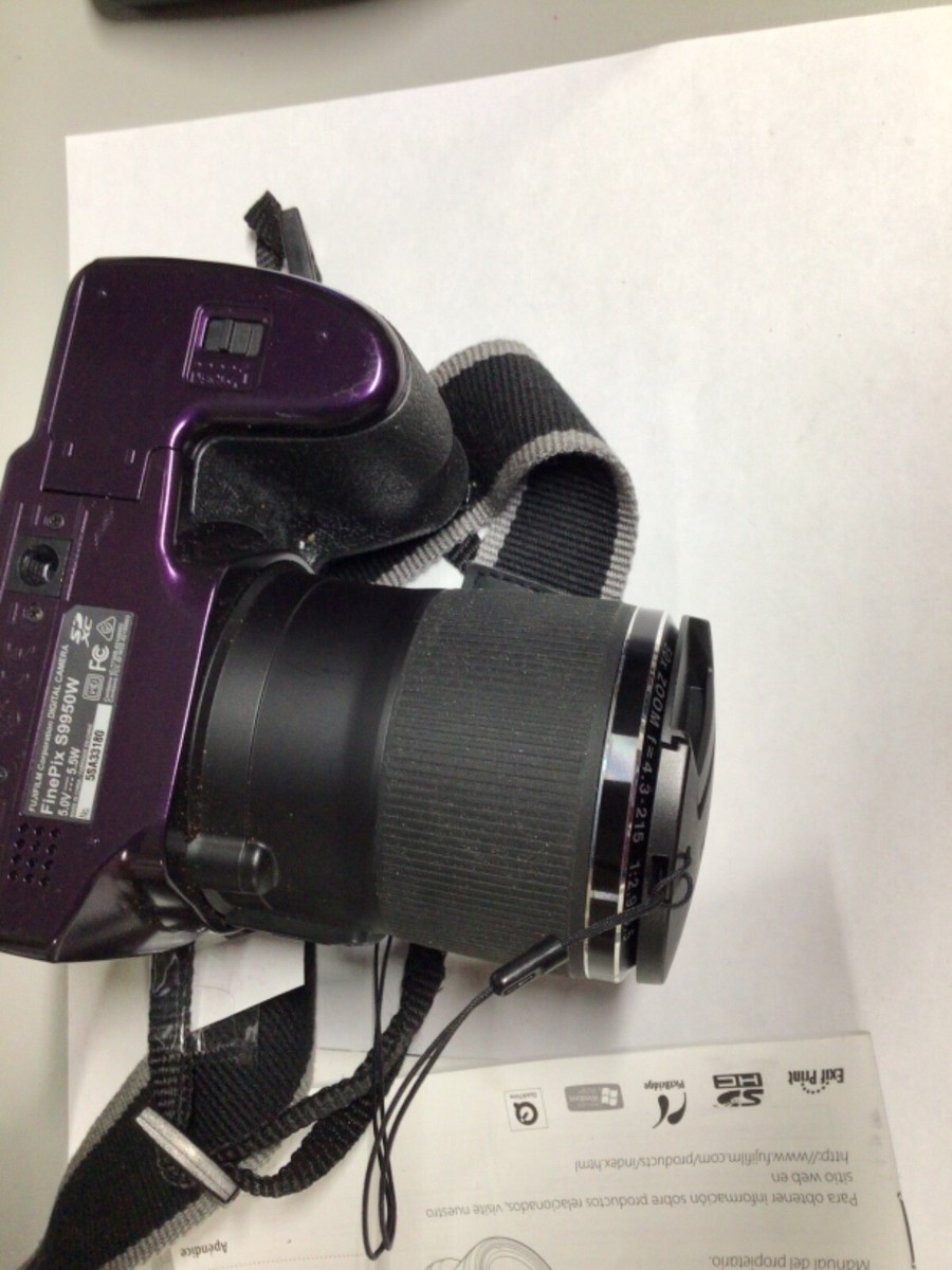 Fujifilm S9950W Finexpix 16MP Digital Camera With Strap and