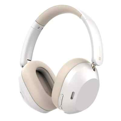 realme TechLife Studio H1 Over The Ear Headphone with 70Hours Playtime,ANC-WHITE