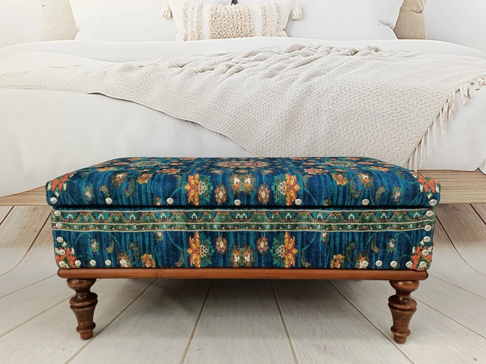 Storage Coffee Table, Ottoman Bench, Storage Dresser, Piano Bench, Footstool - Image 2 of 4