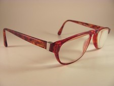 Vintage Kenmark Tortoise Shell Low-Profile Full-Rim RX Eyeglass Frames 49-20-130