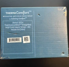 Therma Comfort 3lb Weighted Therapy Hot/Cold Neck Wrap - Calming Comfort - 31124