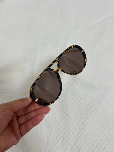 Sunglasses BOTTEGA VENETA BV1273 black and gold aviator for men and women