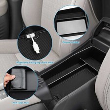 Caja de almacenamiento reposabrazos para organizador consola central accesorios Honda HRV 2023