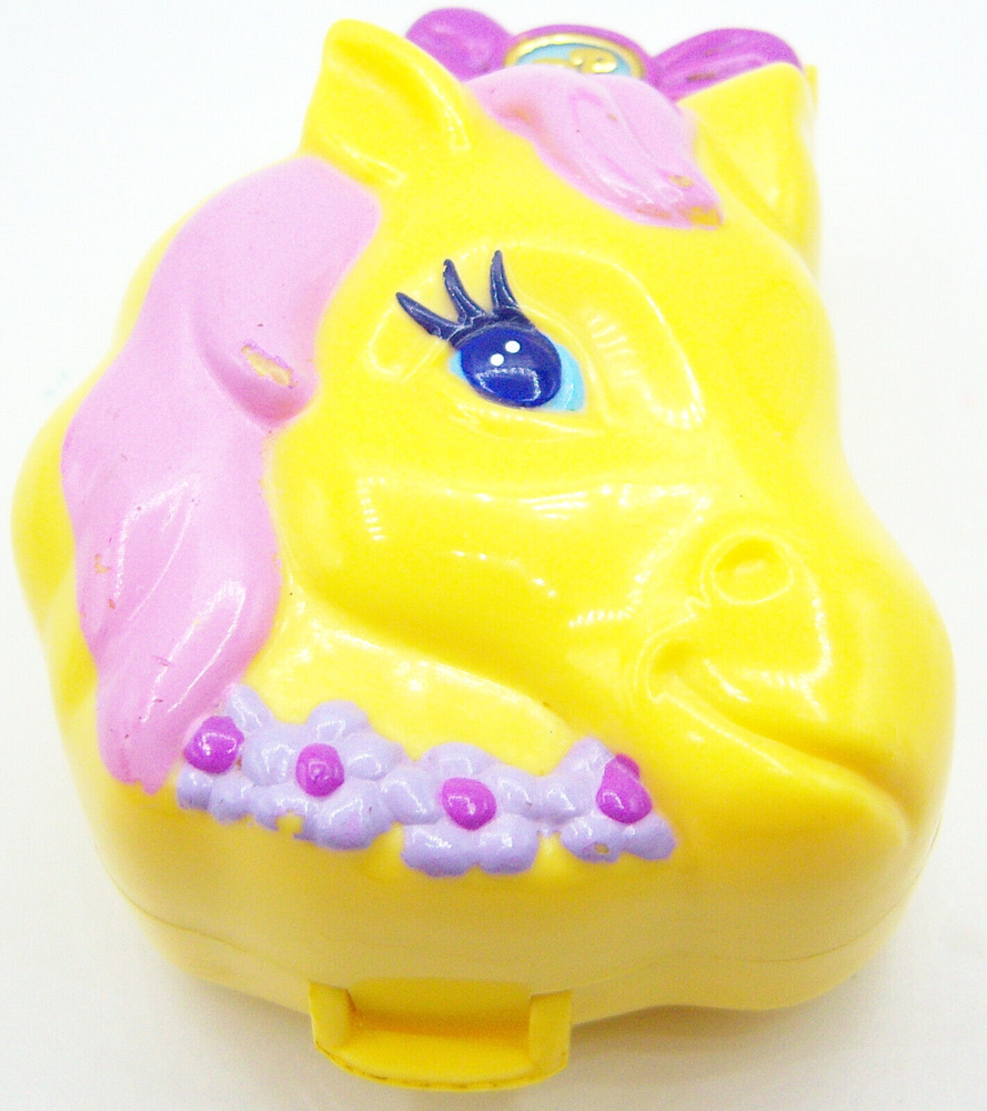 1994 vintage polly pocket pony ridin' set w dolls Bluebird Toys