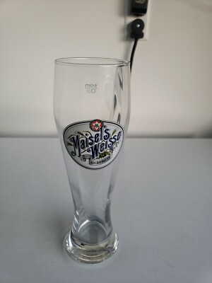 Maisel s  Weisse  Beer Pilsner Glass  -Great Colors-9  Tall  - Very Nice