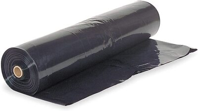 #ad #ad Poly Cover 4 Mil Black Plastic Sheeting $36.98