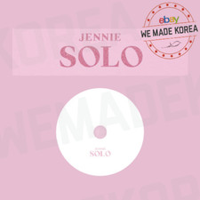BLACKPINK JENNIE SOLO Album  Photobook  Postcard  Photocard  CD Authentic MD