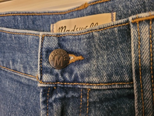 NWT Mens Madewell Athletic Slim Blue Jeans Flex Denim N1995 SIZE 40 x 32 NEW - Picture 7 of 15