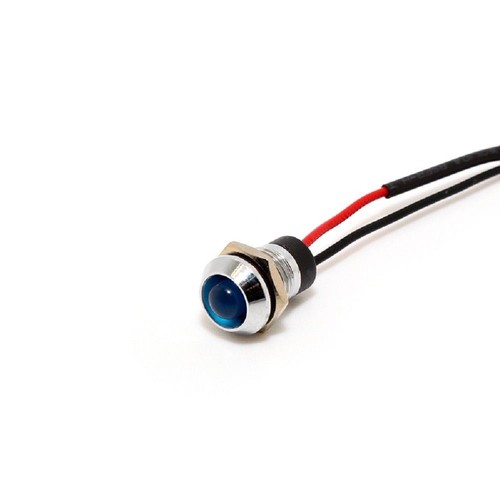 Car Boat 12V 8mm LED Indicator Light Pilot Dash Dashboard Panel Warning Lamp A - Picture 7 of 10