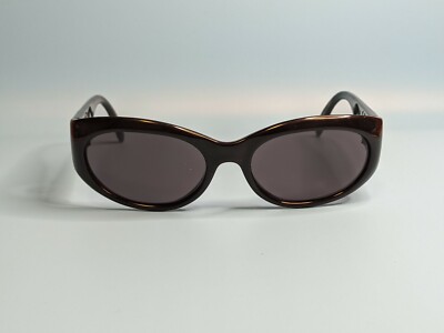 VINTAGE GUY LAROCHE BARBARA BLACK ACETATE SUNGLASSES HANDMADE IN FRANCE  #438