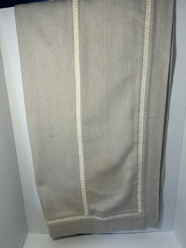 JUEGO DE 2- Fundas de Almohada Tommy Bahama Beige Tejido Playa Decoración 29" x 29" Cuadradas Foto 4 de 4