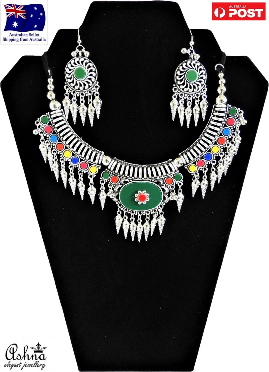 Oxidised necklace shop jewellery