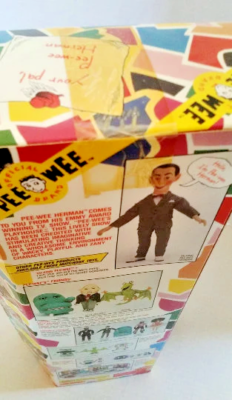 PEE WEE HERMAN Doll Non-Talking New In Box 1987 Ultra Rare