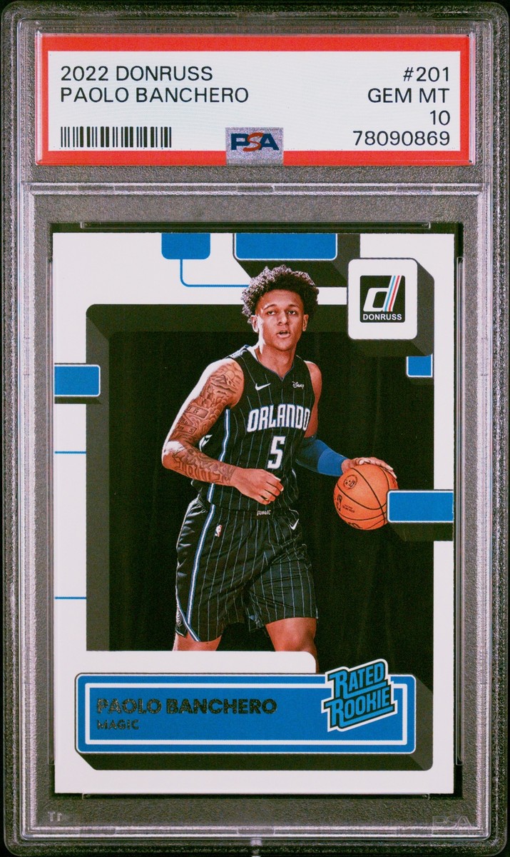 paolo banchero 2/10 シリ サインカード 2022-23 Panini Chronicles Limited Paolo Banchero RC Rookie