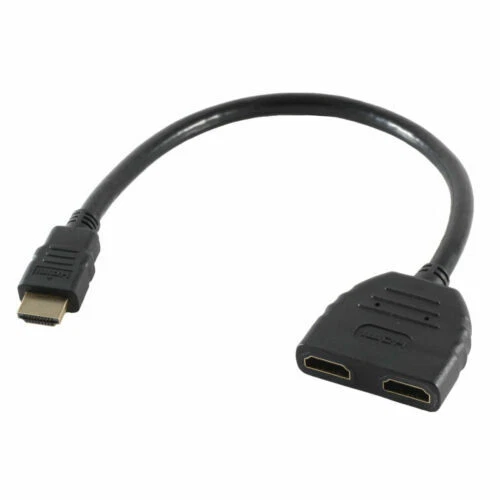 1:2 Anschluss Monitor AV-Kabel und Adapter HDMI-Kabel