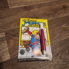 Vintage Lee Publications Muppets Workout / Miss Piggy Magic Pen Painting New