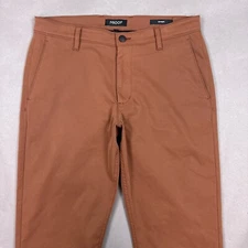 Proof Pants Men 32x32 Brown Rover Commute Office Work Golf Drive Range Straight