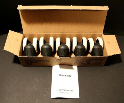 SLYPNOS Furniture Casters Five(5) Piece Set Max Load 150KG