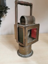 Eisenbahnlampe Eisenbahnlaterne Orlians Mechelen Belgien T6053