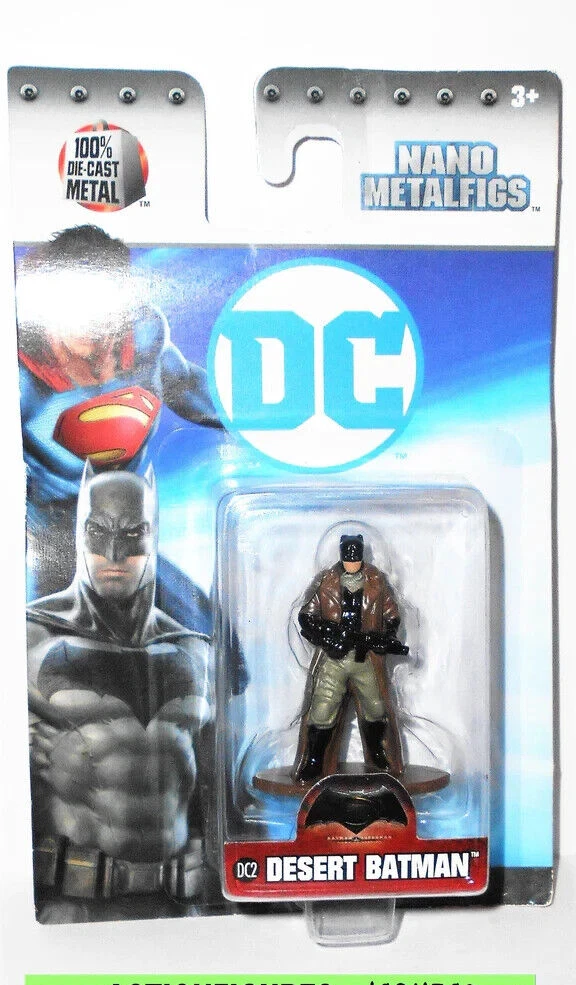 DC universe Nano Metalfigs NIGHTMARE DESERT BATMAN dc2 2007 2 die cast metal