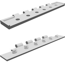 Perforatore Carta per Organizer 6 Fori Planner Agenda Stampato 3D Fai Da Te