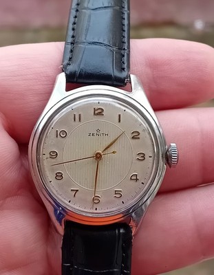 VINTAGE ZENITH MANUAL CAL 106-50-6 MEN'S 35MM | eBay