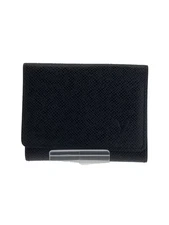 Louis Vuitton Envelope Carte de Visite Taiga Black Leather Mens